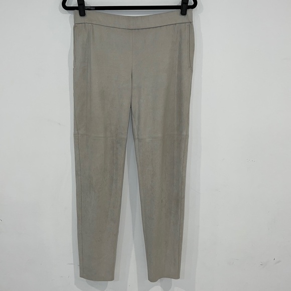 MARCCAIN Additions Sand Pull On Stretchy Faux Suede Leggings Pants size 10 - Picture 2 of 15